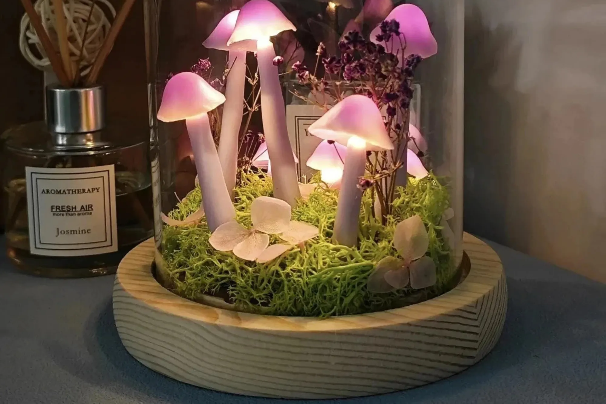 W&A Home Decor Mushroom Lamp